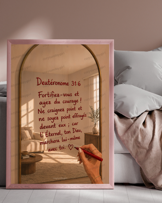 Deutéronome 31:6