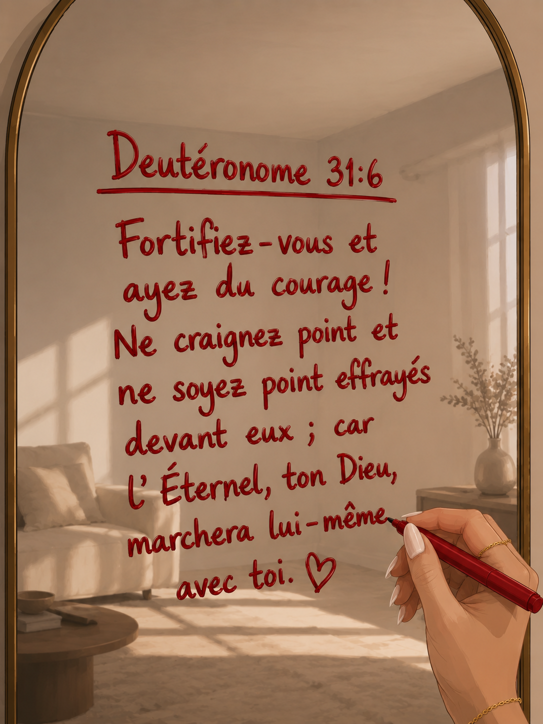 Deutéronome 31:6